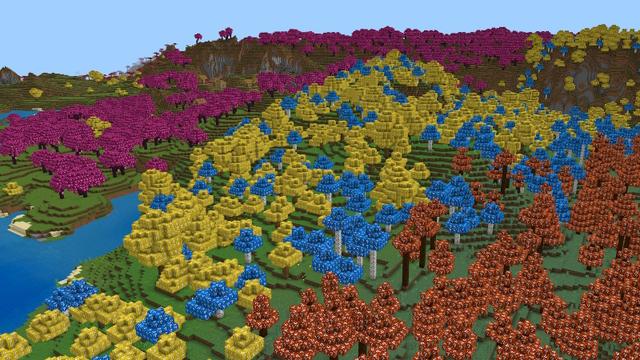 Screenshot of the Minecraft Bedrock Marketplace product Lucky Block Castle created by Pixell Studio.