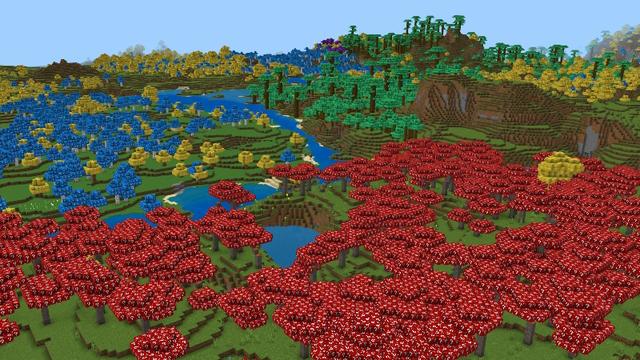 Screenshot of the Minecraft Bedrock Marketplace product Lucky Block Castle created by Pixell Studio.