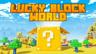 Thumbnail of the Minecraft Bedrock Marketplace product Lucky Block World created by Pixell Studio.