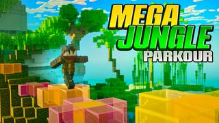 Thumbnail of the Minecraft Bedrock Marketplace product Mega Jungle Parkour created by Pixell Studio.