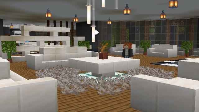 Screenshot of the Minecraft Bedrock Marketplace product Mega Millionaire Mansion created by Pixell Studio.