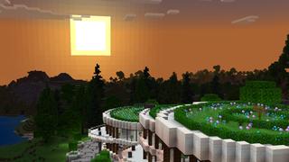 Screenshot of the Minecraft Bedrock Marketplace product Mansión Mega Millonaria created by Pixell Studio.