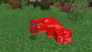 Screenshot of the Minecraft Bedrock Marketplace product Mobs Drop OP Loot created by Pixell Studio.