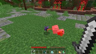 Screenshot of the Minecraft Bedrock Marketplace product Mobs Drop OP Loot created by Pixell Studio.