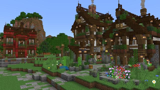 Screenshot of the Minecraft Bedrock Marketplace product Mobs Drop OP Loot created by Pixell Studio.