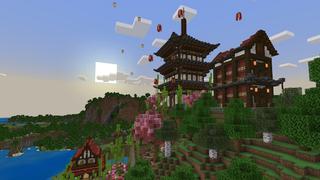 Screenshot of the Minecraft Bedrock Marketplace product Mobs Drop Random Loot created by Pixell Studio.