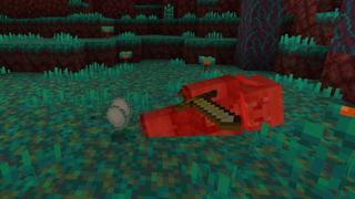 Screenshot of the Minecraft Bedrock Marketplace product Mobs Drop Random Loot created by Pixell Studio.