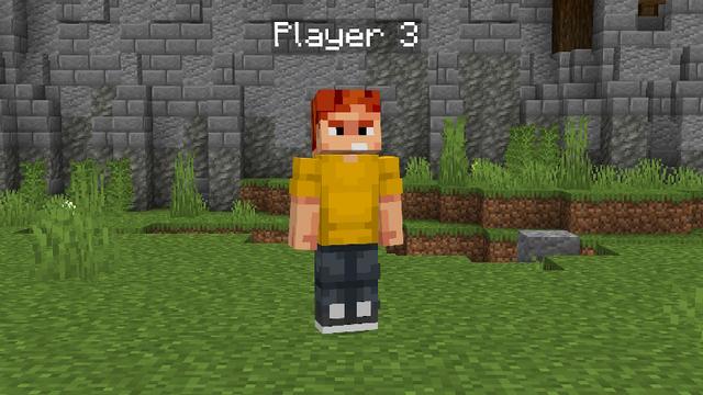 Screenshot of the Minecraft Bedrock Marketplace product Morph Into Blocks created by Pixell Studio.