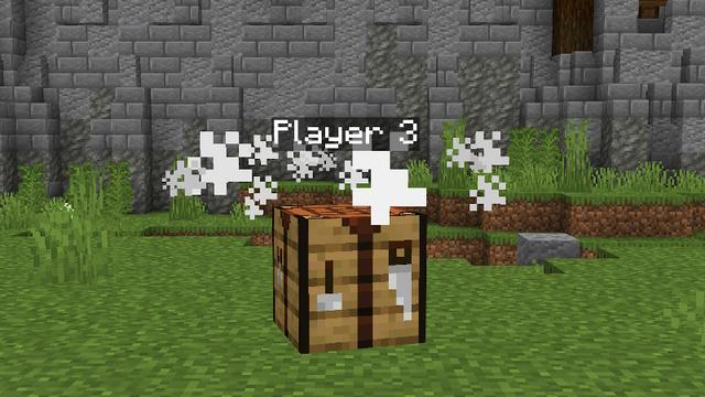 Screenshot of the Minecraft Bedrock Marketplace product Morph Into Blocks created by Pixell Studio.