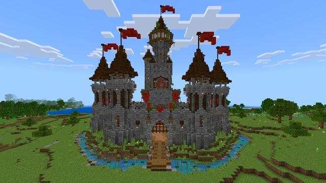 Screenshot of the Minecraft Bedrock Marketplace product Morph Into Blocks created by Pixell Studio.