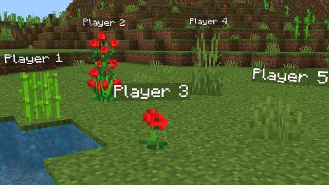 Screenshot of the Minecraft Bedrock Marketplace product Morph Into Blocks created by Pixell Studio.
