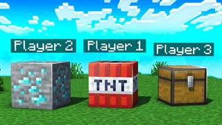 Thumbnail of the Minecraft Bedrock Marketplace product Morph Into Blocks created by Pixell Studio.