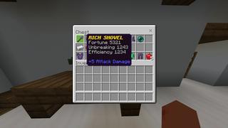 Screenshot of the Minecraft Bedrock Marketplace product Mountain Tycoon Mansion created by Pixell Studio.