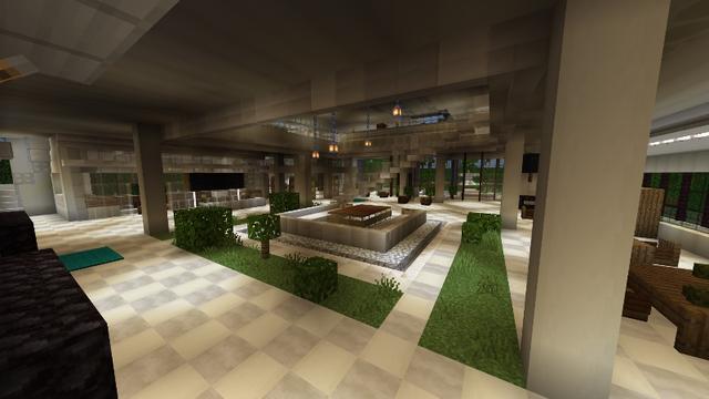 Screenshot of the Minecraft Bedrock Marketplace product Noob vs Pro vs Hacker Mansion created by Pixell Studio.