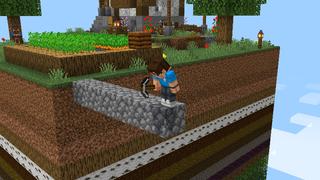 Screenshot of the Minecraft Bedrock Marketplace product OP Layers Survival created by Pixell Studio.