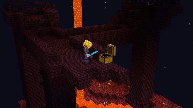 Screenshot of the Minecraft Bedrock Marketplace product OP Layers Survival created by Pixell Studio.