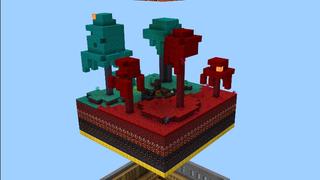 Screenshot of the Minecraft Bedrock Marketplace product OP Layers Survival created by Pixell Studio.