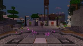 Screenshot of the Minecraft Bedrock Marketplace product Parkour: Noob vs Pro vs Hacker created by Pixell Studio.