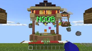 Screenshot of the Minecraft Bedrock Marketplace product Parkour: Noob vs Pro vs Hacker created by Pixell Studio.