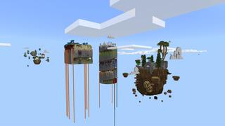 Screenshot of the Minecraft Bedrock Marketplace product Parkour: Noob vs Pro vs Hacker created by Pixell Studio.