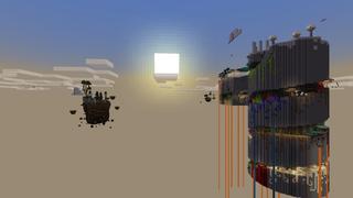 Screenshot of the Minecraft Bedrock Marketplace product Parkour: Noob vs Pro vs Hacker created by Pixell Studio.