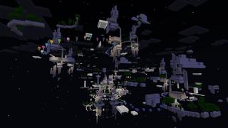 Screenshot of the Minecraft Bedrock Marketplace product Parkour Origins created by Pixell Studio.