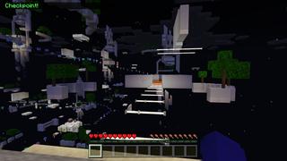 Screenshot of the Minecraft Bedrock Marketplace product Parkour Origins created by Pixell Studio.