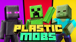 Thumbnail of the Minecraft Bedrock Marketplace product Plastic Mobs created by Pixell Studio.