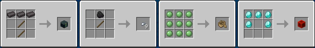 Panorama of the Minecraft Bedrock Marketplace product Random Recipes created by Pixell Studio.