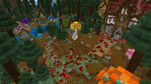 Screenshot of the Minecraft Bedrock Marketplace product Random Recipes created by Pixell Studio.
