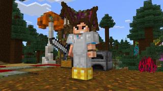 Screenshot of the Minecraft Bedrock Marketplace product Random Recipes created by Pixell Studio.