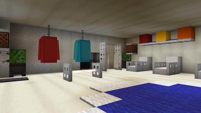 Screenshot of the Minecraft Bedrock Marketplace product Redstone Mansion created by Pixell Studio.