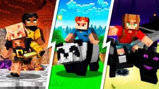 Thumbnail of the Minecraft Bedrock Marketplace product Ride Any Mob created by Pixell Studio.