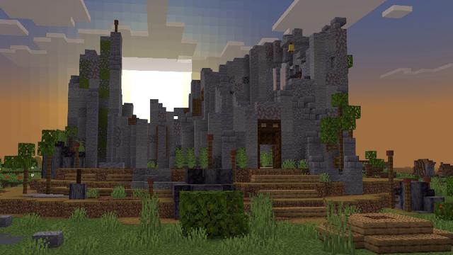 Screenshot of the Minecraft Bedrock Marketplace product Secret Bunker created by Pixell Studio.