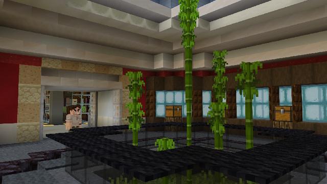 Screenshot of the Minecraft Bedrock Marketplace product Secret Bunker created by Pixell Studio.