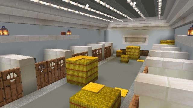 Screenshot of the Minecraft Bedrock Marketplace product Secret Bunker created by Pixell Studio.
