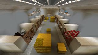 Screenshot of the Minecraft Bedrock Marketplace product Secret Bunker created by Pixell Studio.
