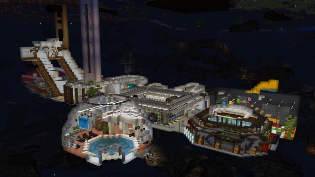 Screenshot of the Minecraft Bedrock Marketplace product Secret Bunker created by Pixell Studio.