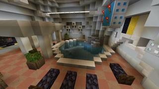 Screenshot of the Minecraft Bedrock Marketplace product Secret Bunker created by Pixell Studio.