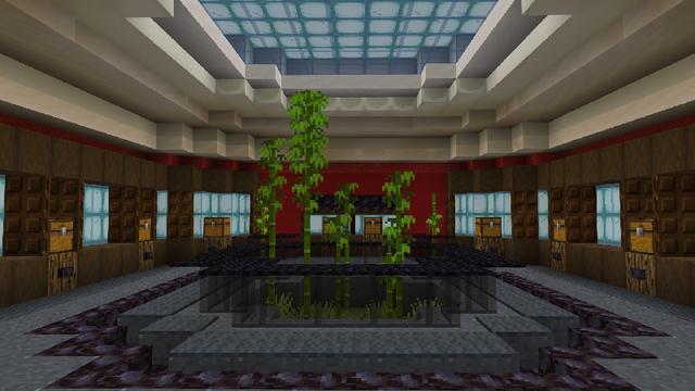 Screenshot of the Minecraft Bedrock Marketplace product Secret Bunker created by Pixell Studio.