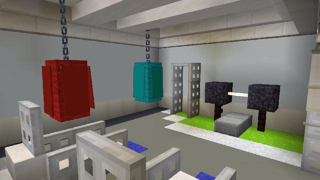 Screenshot of the Minecraft Bedrock Marketplace product Secret Bunker created by Pixell Studio.