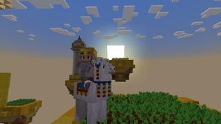 Screenshot of the Minecraft Bedrock Marketplace product Skyblock Ores created by Pixell Studio.