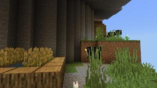 Screenshot of the Minecraft Bedrock Marketplace product Super Spiral Parkour 2 created by Pixell Studio.