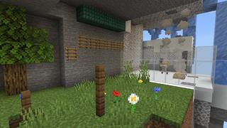 Screenshot of the Minecraft Bedrock Marketplace product Super Spiral Parkour created by Pixell Studio.