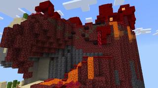 Screenshot of the Minecraft Bedrock Marketplace product Super Spiral Parkour created by Pixell Studio.