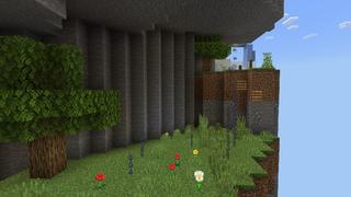 Screenshot of the Minecraft Bedrock Marketplace product Super Spiral Parkour created by Pixell Studio.