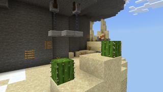 Screenshot of the Minecraft Bedrock Marketplace product Super Spiral Parkour created by Pixell Studio.