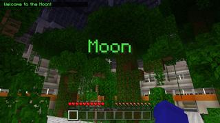 Screenshot of the Minecraft Bedrock Marketplace product Survive in Space created by Pixell Studio.