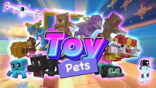 Thumbnail of the Minecraft Bedrock Marketplace product Toy Pets created by Pixell Studio.