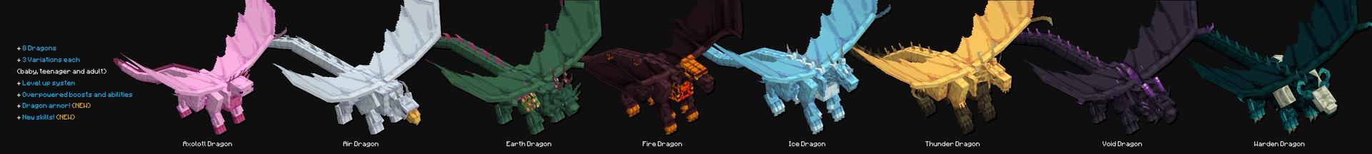 Panorama of the Minecraft Bedrock Marketplace product Train Your Dragon Add-On created by Pixell Studio.